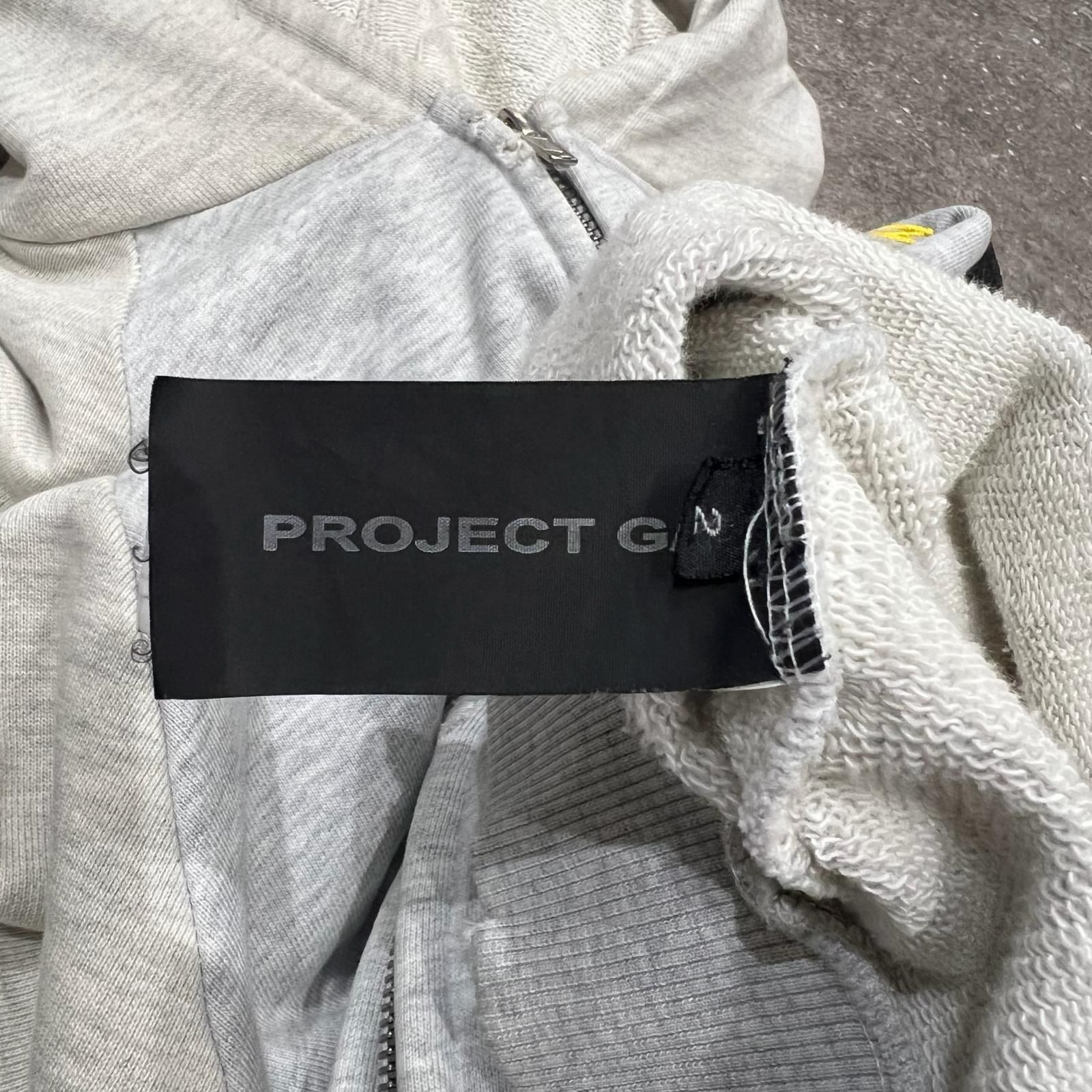 PROJECT G/R アーミージップフーディー ジップパーカー ジップパーカー