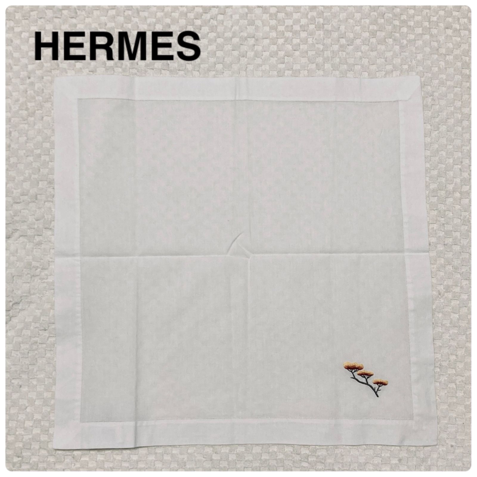 □極美品□HERMES エルメス テーブルナプキン/ミニランチョンマット