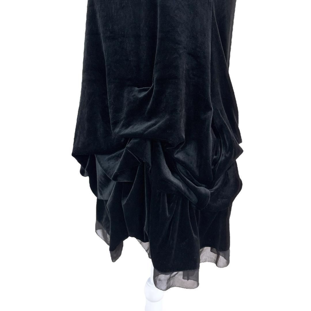 美品】 VELOUR NOIR FOXEY ノースリーブワンピース 38 黒 - メルカリ