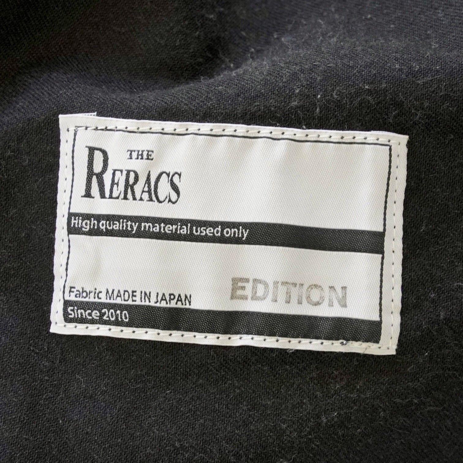 THE RERACS EDITION別注 テーパードパンツ 48 ブラック - メルカリ
