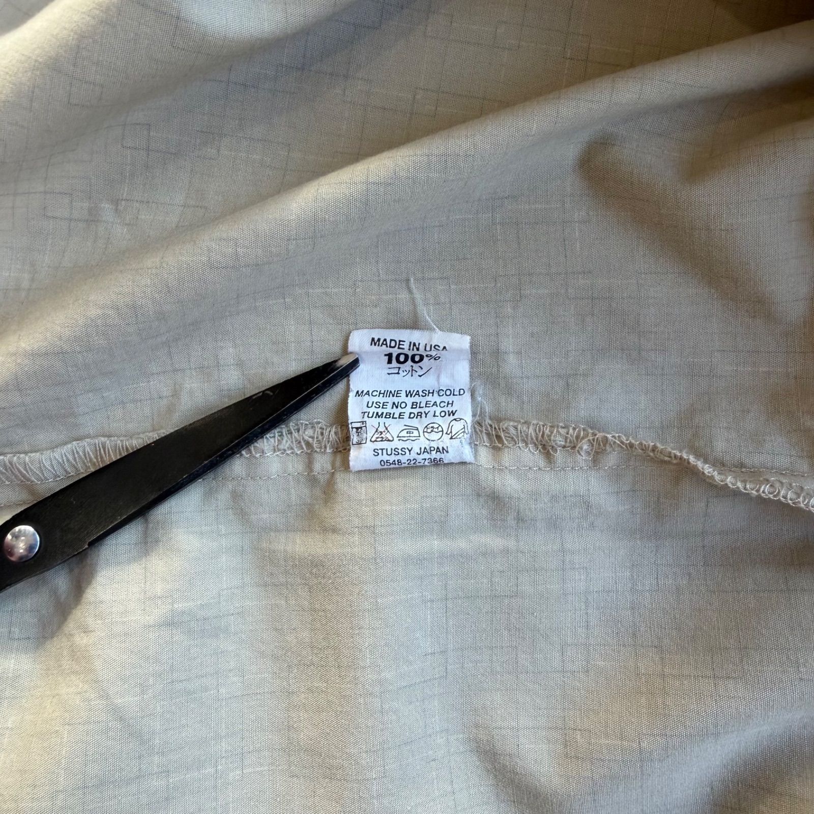 STUSSY / 90's usa製 Design SS shirt ステューシー オールド