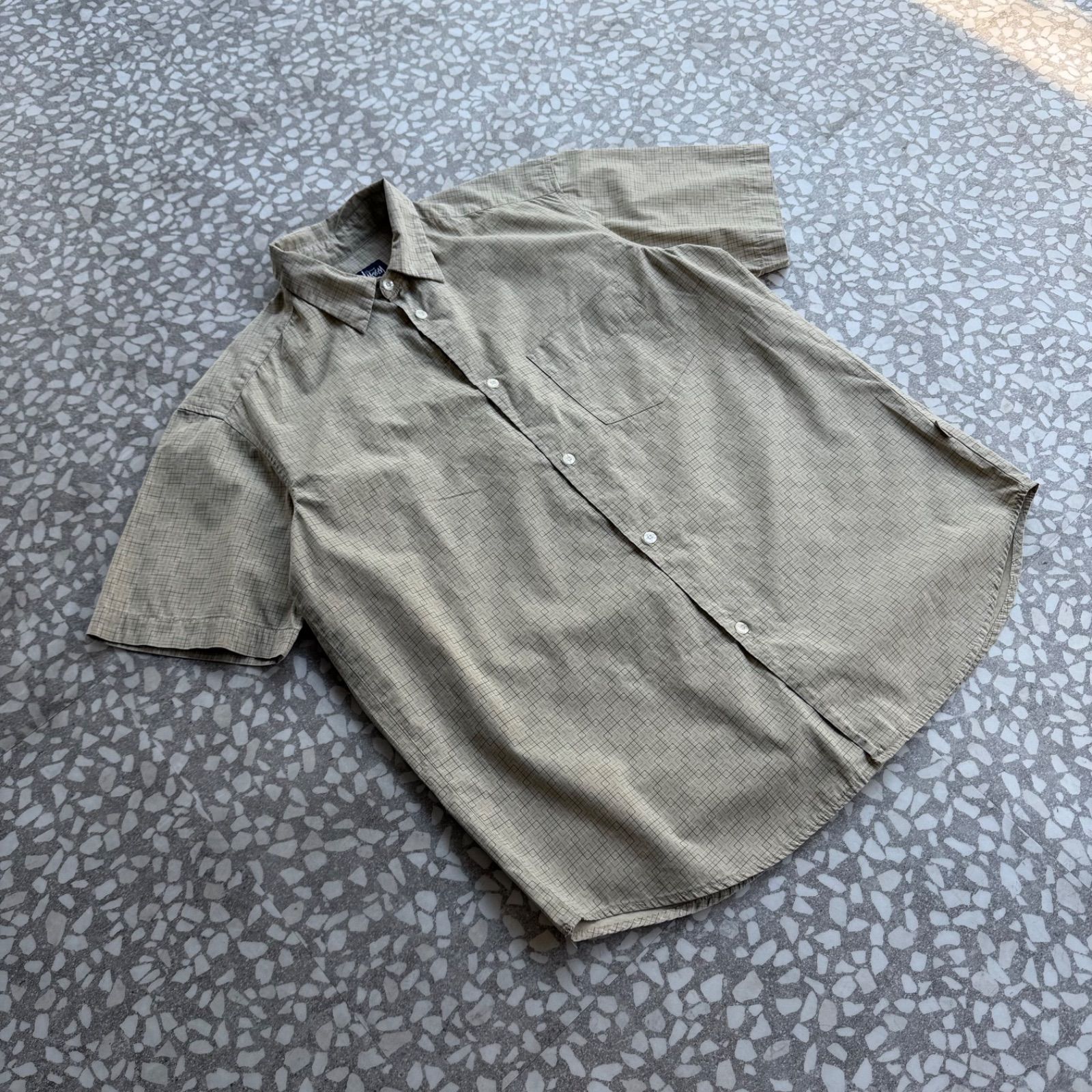 STUSSY / 90's usa製 Design SS shirt ステューシー オールド