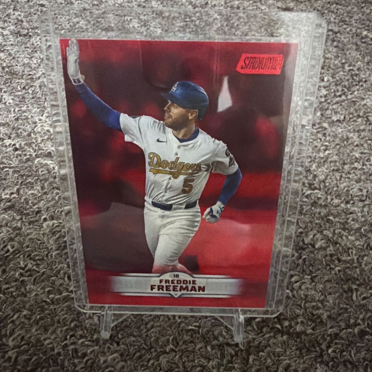 2025 MLB topps stadium club ロサンゼルスドジャース red foil