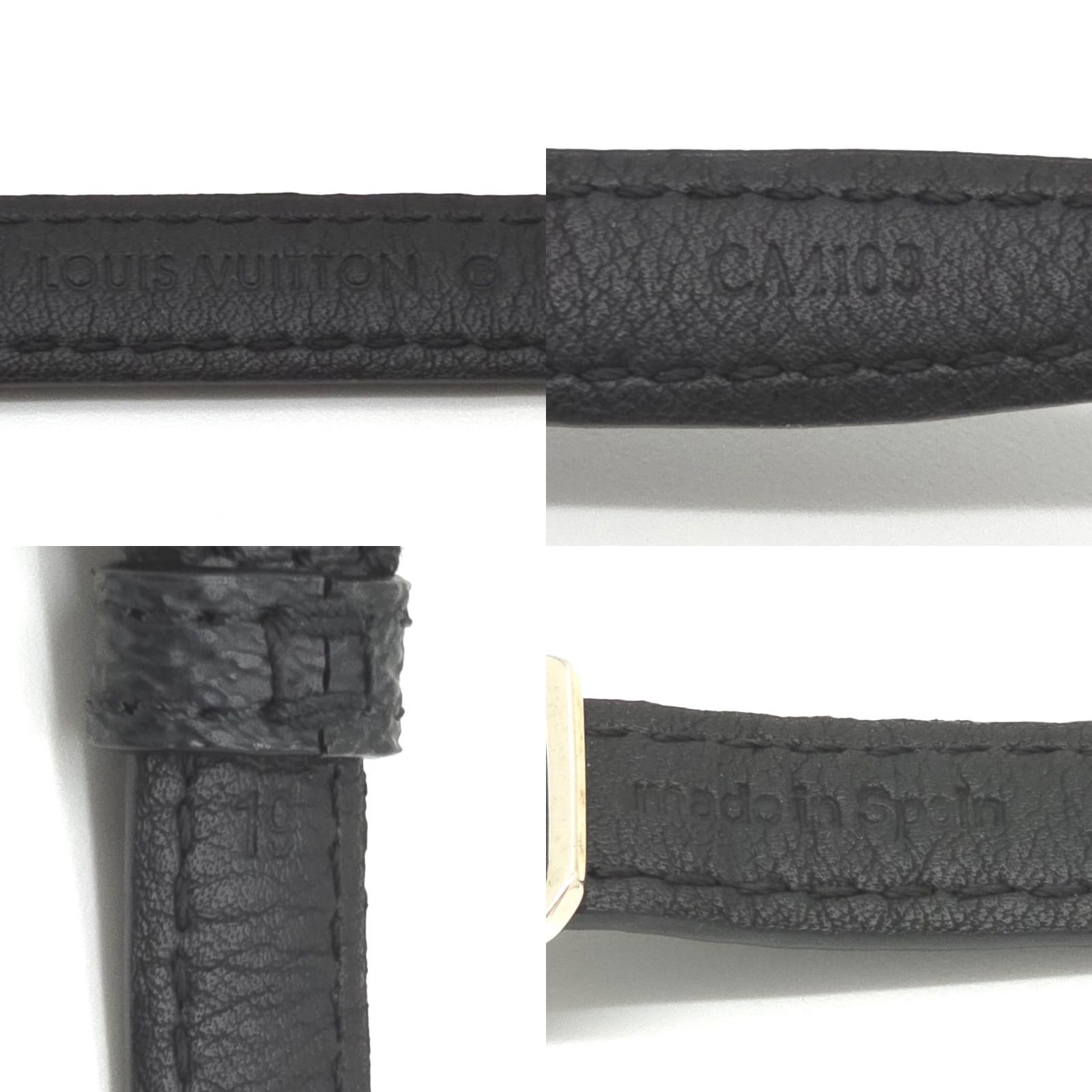 LOUIS VUITTON ルイヴィトン M6616 ブラスレ サインイット ダブル 