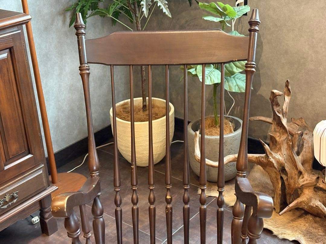 TAIHEI 太平家具 WINDS ロッキングチェア リベット打 レザー nZ - メルカリ