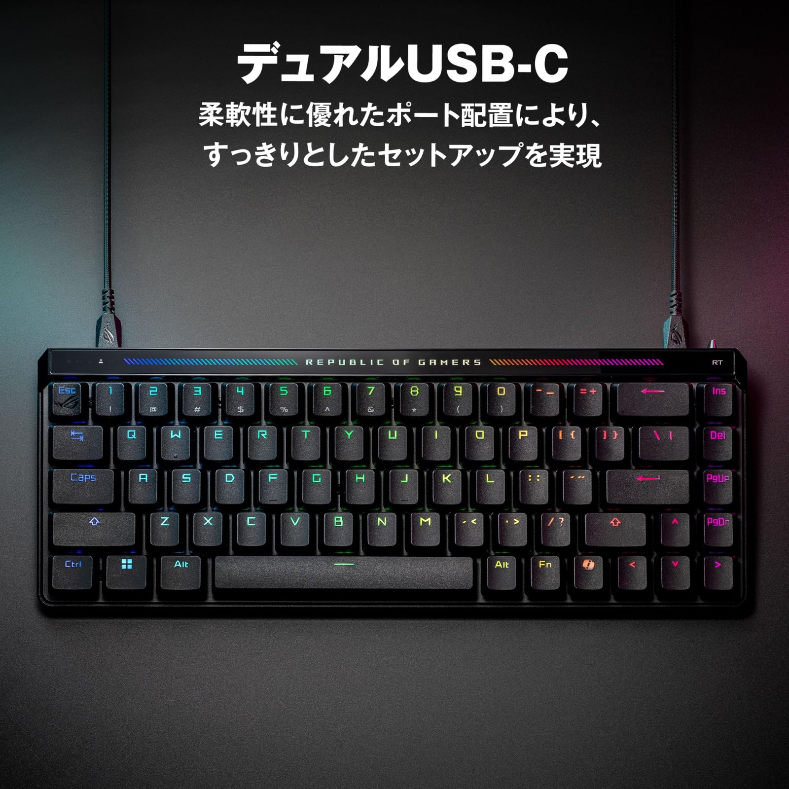 ASUS ROG Falchion Ace HFX ゲーミングキーボード US配列 - メルカリ