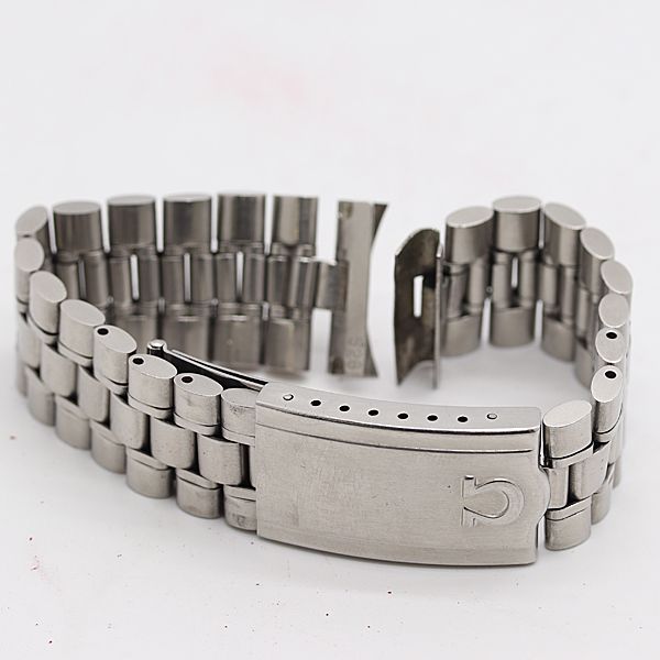 良品 オメガ 1098 純正ベルト ステンレス シルバーカラー 20ｍｍ メンズ腕時計 2000000 NSK TAM