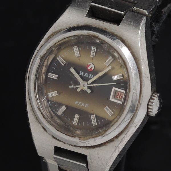 ラドー K125939 AT/自動巻き デイト ブラウン系文字盤 メンズ/レディース腕時計 HSN 2000000 NSK