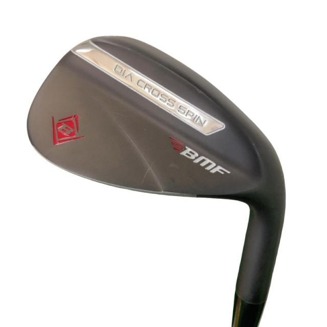中古】 ゴルフパートナー BLACK MILLED FACE DIA CROSS SPIN(2022) 52