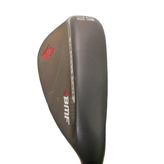 中古】 ゴルフパートナー BLACK MILLED FACE DIA CROSS SPIN(2022) 52