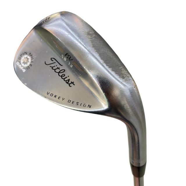 中古】 タイトリスト VOKEY SPIN MILLED SM4 ツアークロム 58°/12