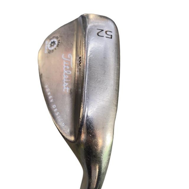 中古】 タイトリスト VOKEY SPIN MILLED SM4 ブラックニッケル 52°/08