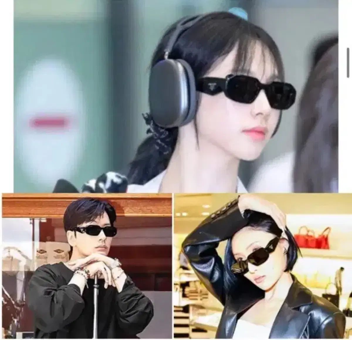 PRADA プラダ サングラス SPR17W-F ブラック サングラス フルセット 