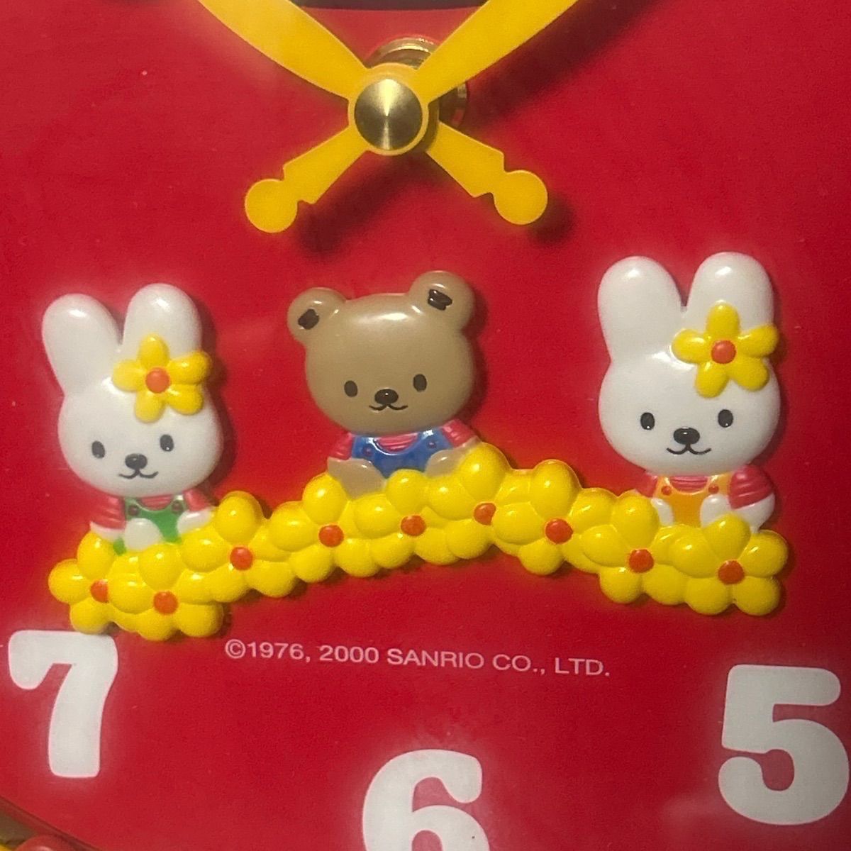 Hello Kitty カラクリ掛け時計L 汽車 振り子付き ヴィンテージ品