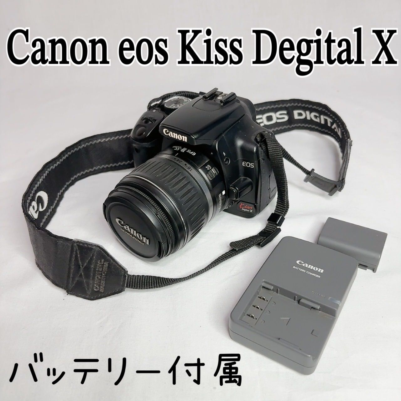 Canon EOS Kiss Digital X デジタル一眼レフ DSLR 一眼カメラ EF 