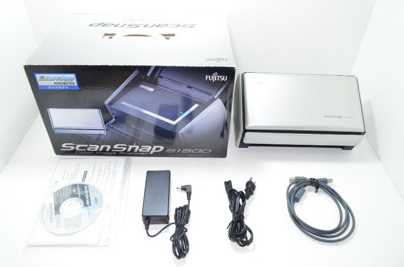 【送料無料】　フジツウ FUJITSU ScanSnap S1500 FI-S1500-SR ドキュメントスキャナー USB対応