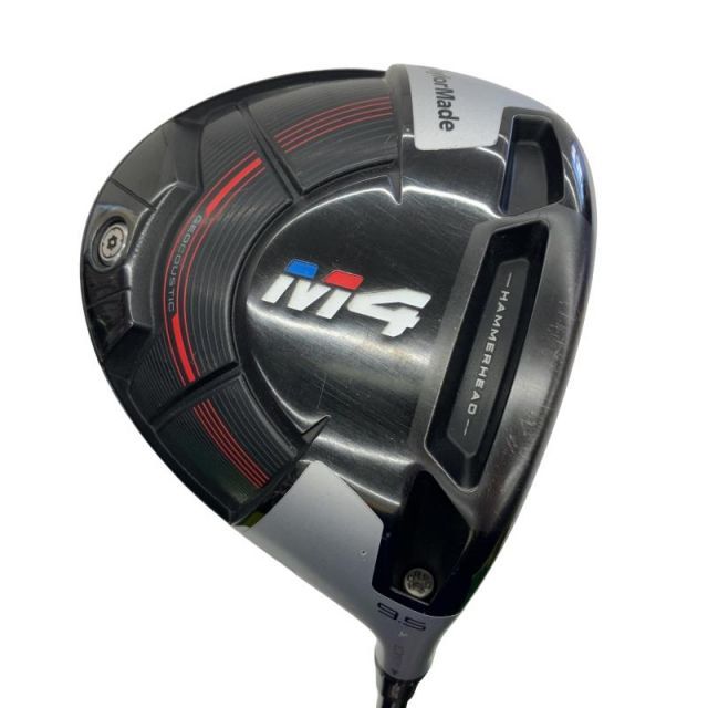 中古】 テーラーメイド M4 9.5° ドライバー DR リシャフト (フレックス