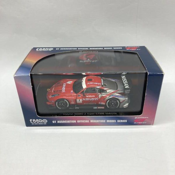 超希少 RED EYE 国内プロモ 非売品 中古】エブロ 1/43 ザナヴィ ニスモZ スーパーGT500 2005 マレーシア