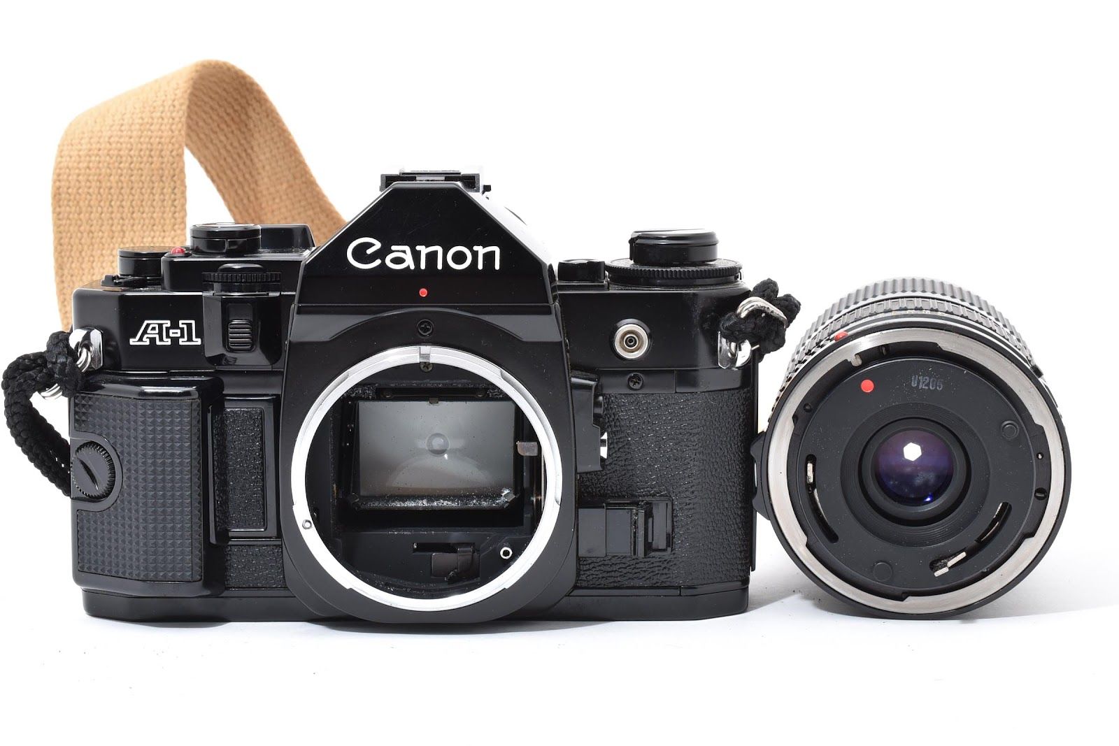 【作動確認】Canon A-1 Canon FD 35-70mm f4 ☆現状品☆ キャノン CANON A-1 + FD 35-70MM F4 フィルムカメラ