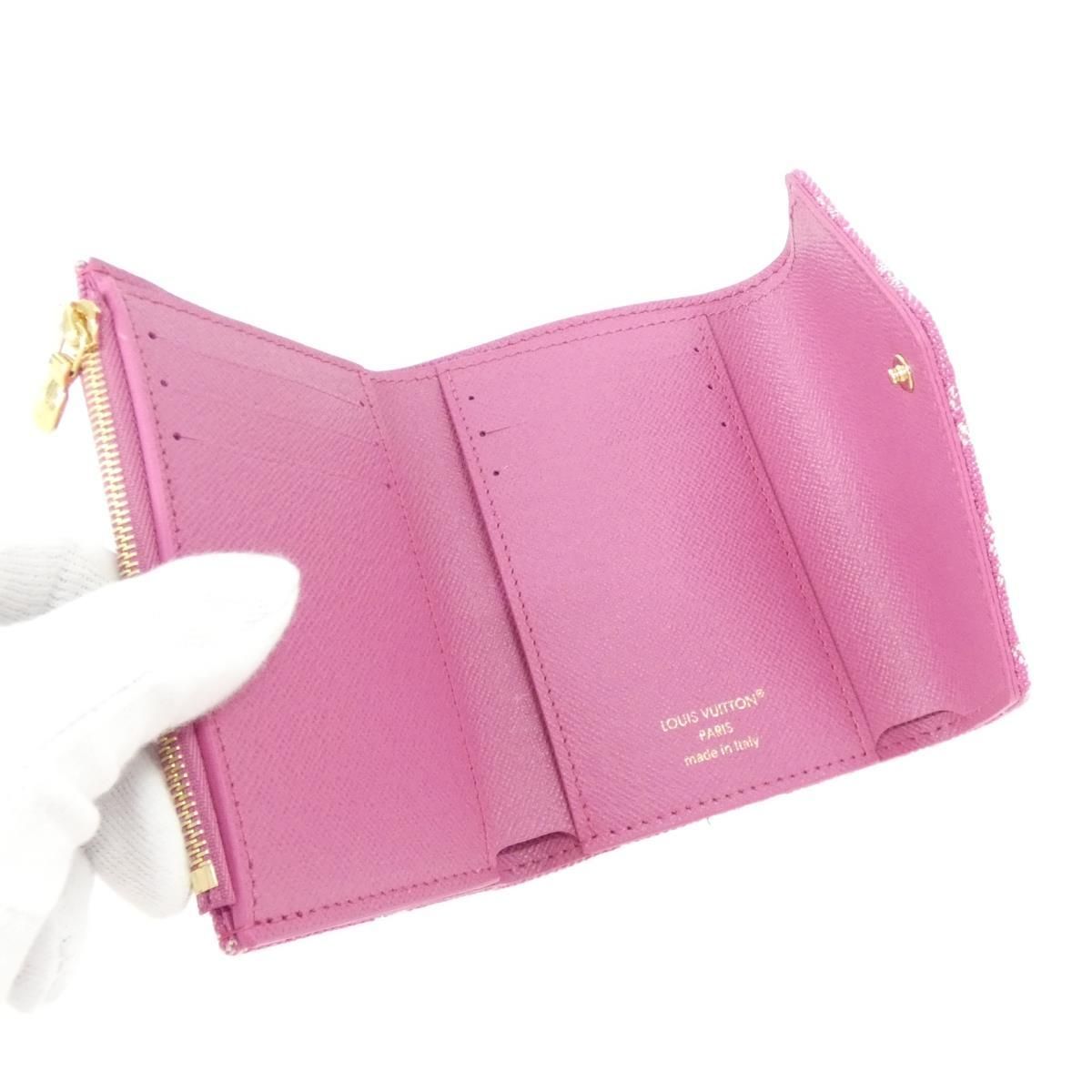 未使用品】ルイヴィトン モノグラムデニム ポルトフォイユ 
