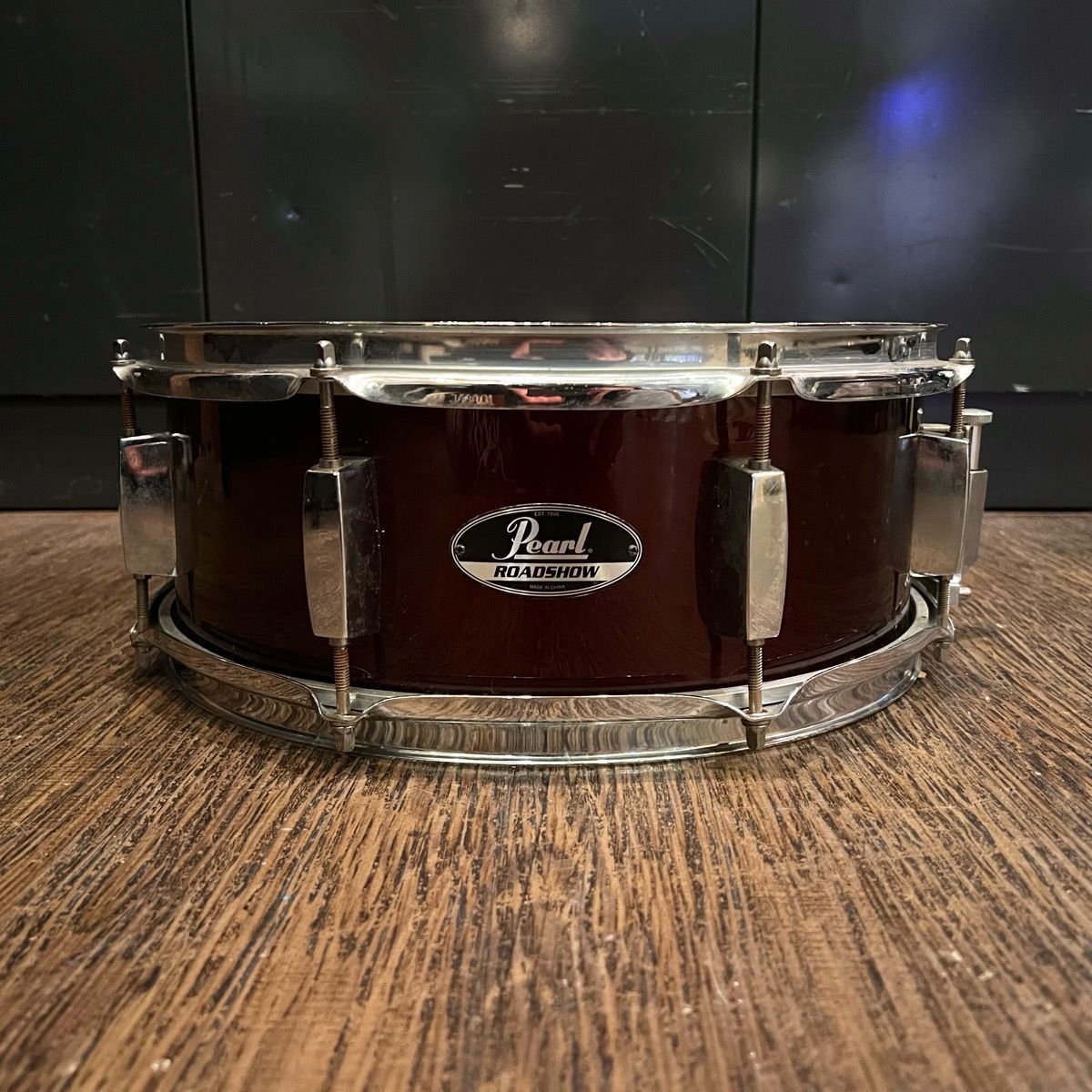 Pearl パール Roadshow series スネア 14×5.5インチ ダークレッドスパークル