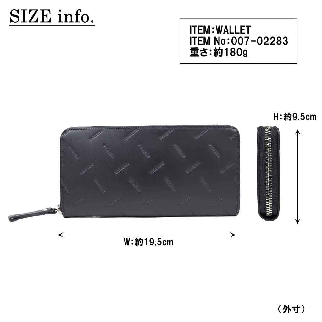 [ポーター]PORTER メンズ レザー ENCHASE エンチェイス WALLET ラウンドファスナー長財布 007-02283 グリーン/30 [グリーン 30] [***]