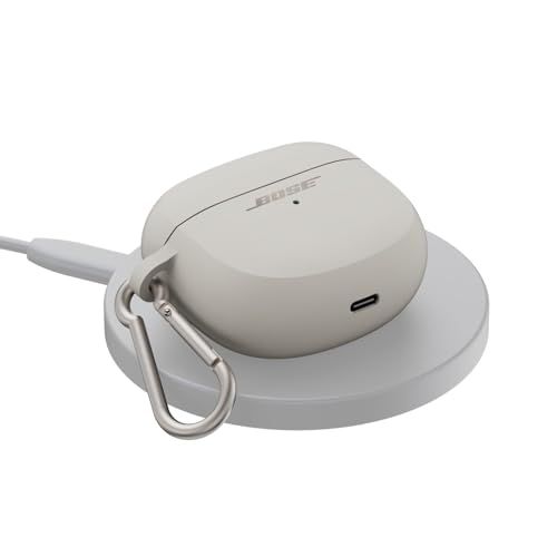 Bose Ultra Open Earbuds ワイヤレス充電 ケースカバー ホワイト