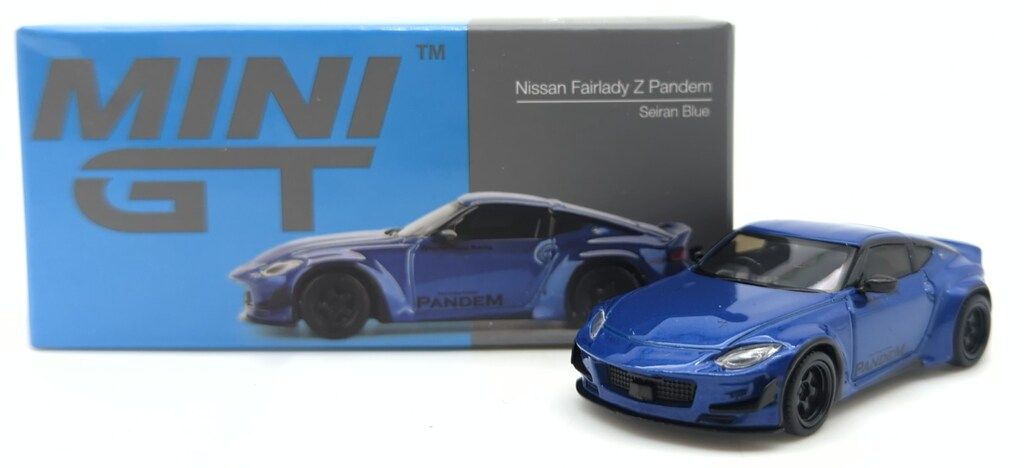 TSM MODEL 1/64 MINI GT Nissan Fairlady Z Pandem/Seiran Blue(RHD