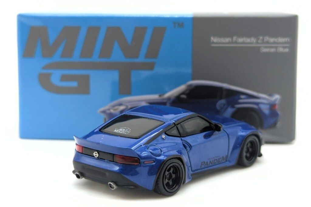 TSM MODEL 1/64 MINI GT Nissan Fairlady Z Pandem/Seiran Blue(RHD