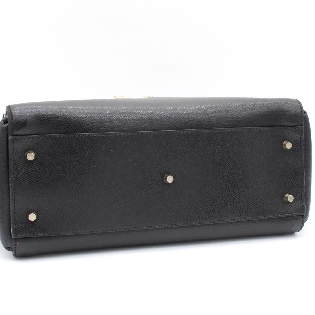 美品】FURLA Metropolis ハンドバッグ 2way レザー 黒色 - メルカリ
