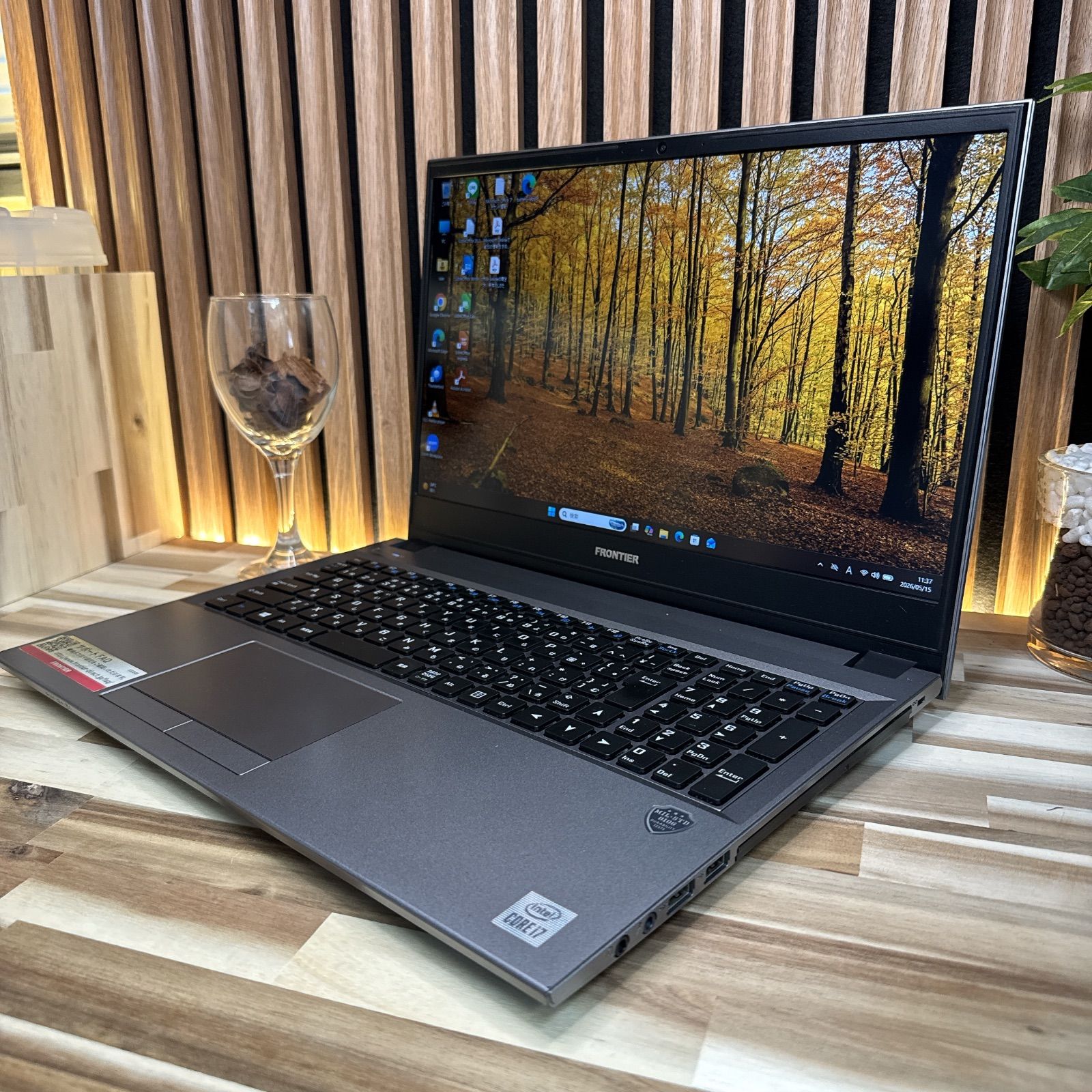 光学ドライブ付】Core i7 16GBメモリ FRONTIER NLC190 - メルカリ