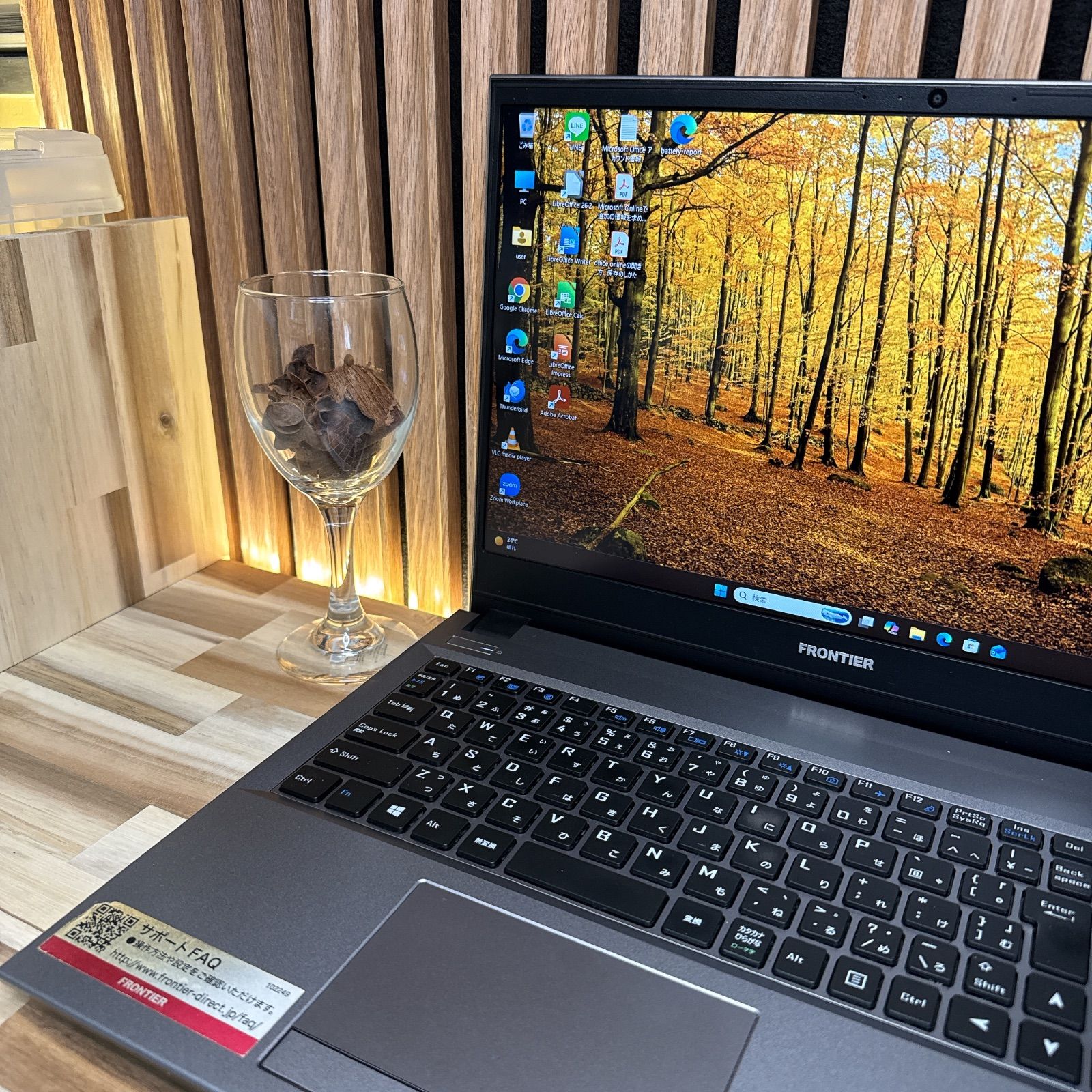 光学ドライブ付】Core i7 16GBメモリ FRONTIER NLC190 - メルカリ
