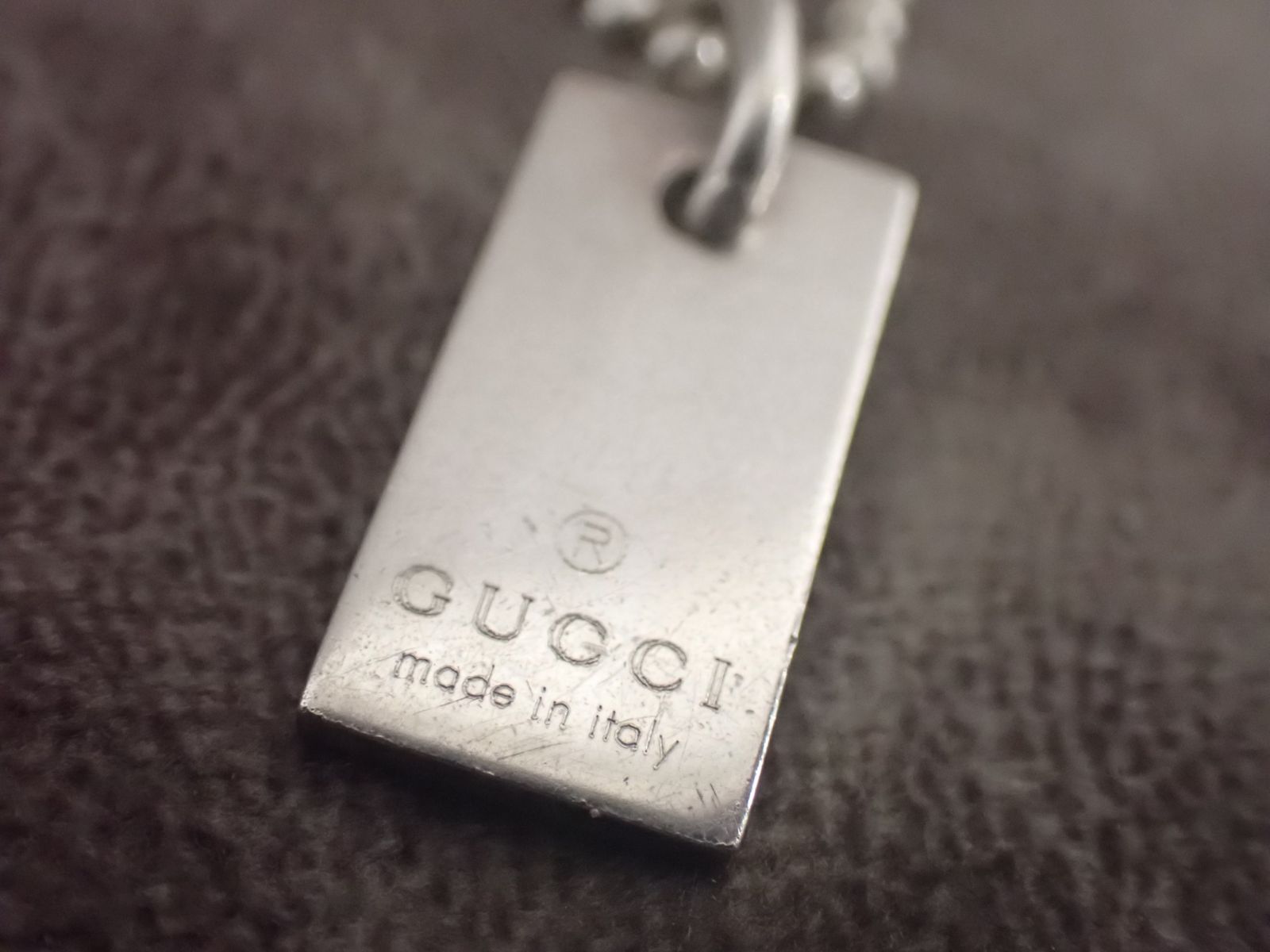 付属品あり】GUCCI グッチ ボールチェーン ブレスレット シルバー925