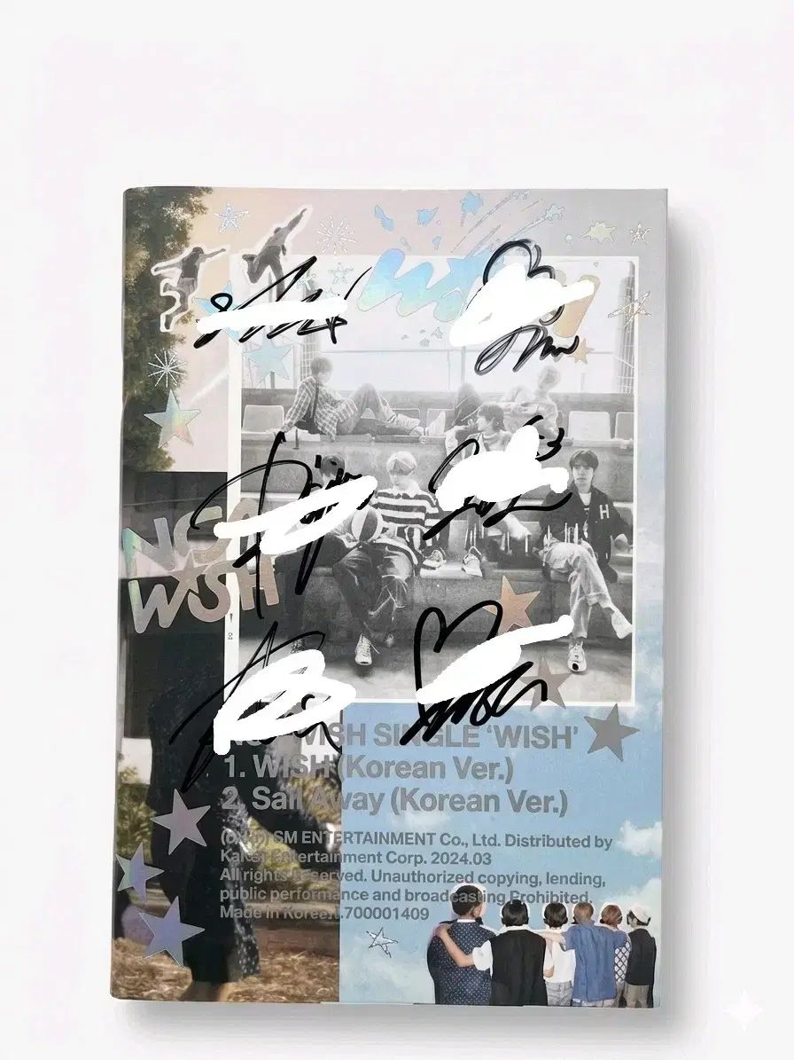 NCT WISH サイン入り アルバム WISH NCT アルバム ウィッシュ (Limited