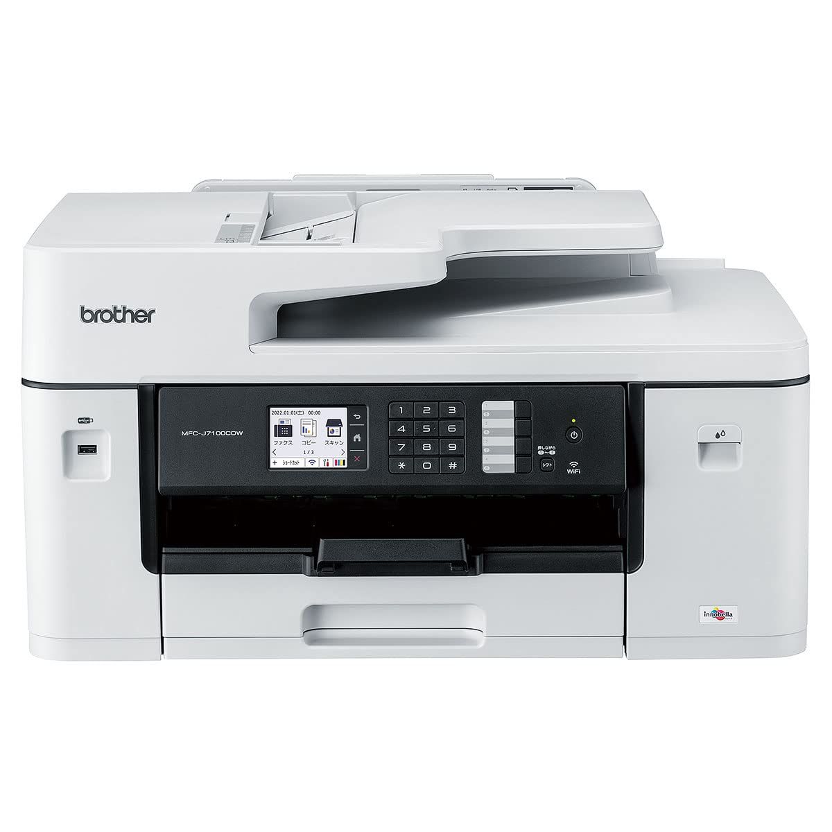 新品 ブラザー プリンター A3インクジェット複合機 MFC-J7100CDW (FAX/ADF/30万ページ耐久/自動両面)
