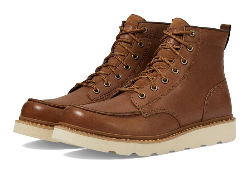 ソレル メンズ シューズ ブーツ・レインブーツ SOREL Slabtown 62 Moc Waterproof VelvetanToba タン