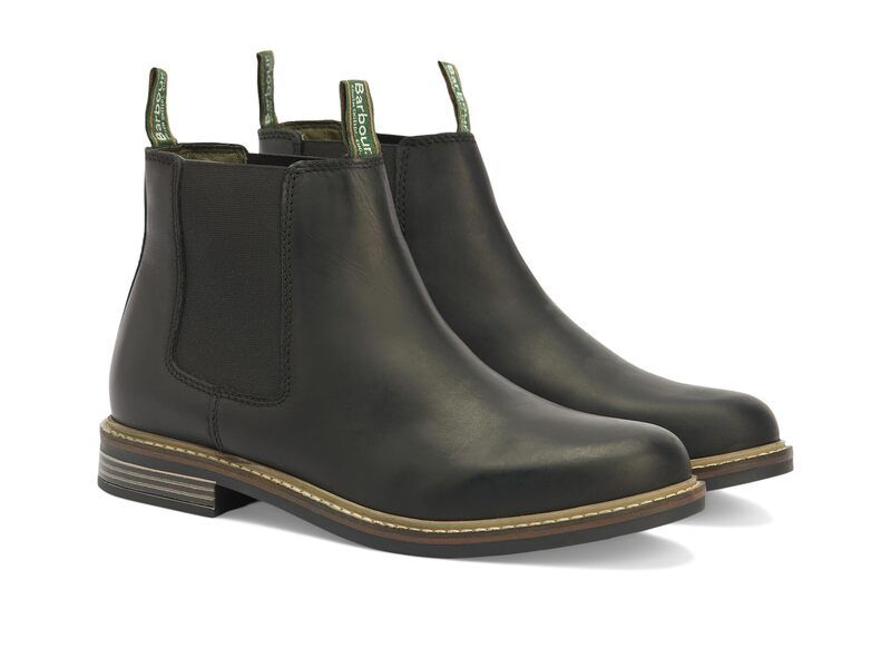 バブアー メンズ シューズ ブーツ・レインブーツ Barbour Farsley Black ブラック