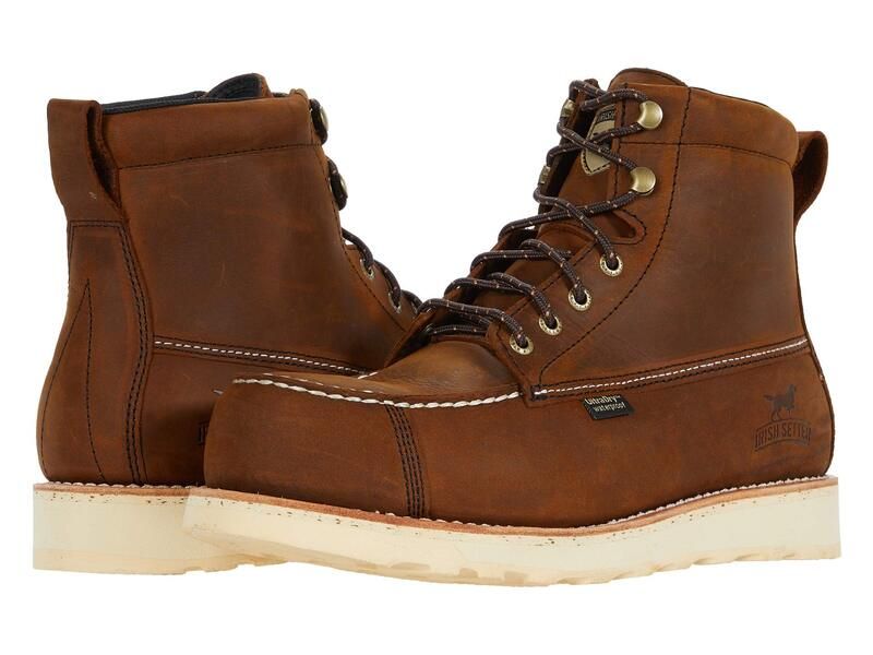 アイリッシュ・セッター メンズ シューズ ブーツ・レインブーツ Irish Setter Wingshooter ST 6 Waterproof CompositeToe EH Brown ブラウン