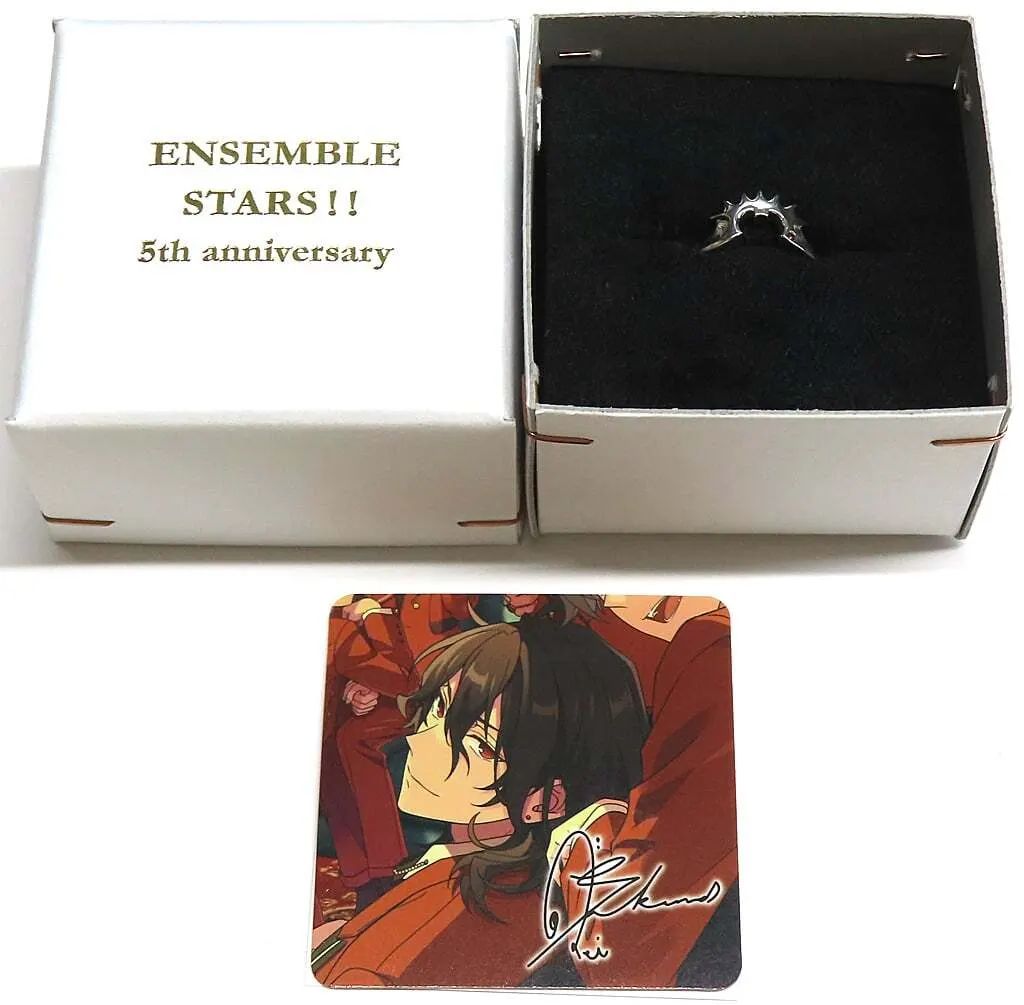 【中古】銀製品・指輪・アクセサリー(キャラクター) 朔間零 アニメイトリング Premiumシリーズ 11号 「あんさんぶるスターズ!! 5th Anniversary」