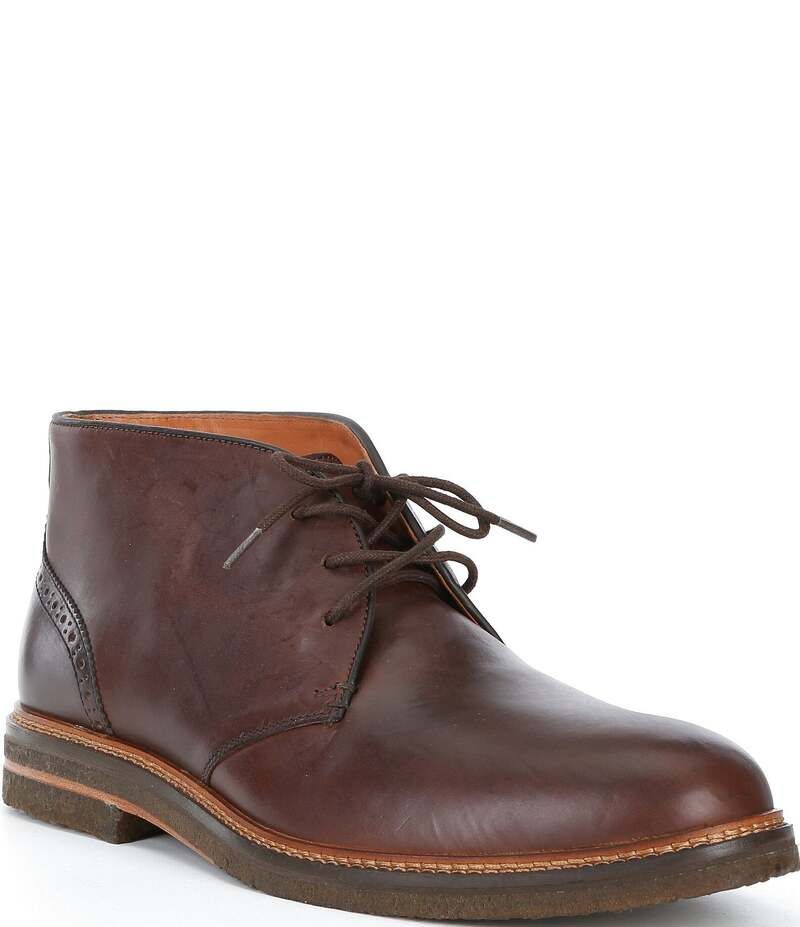 ジョンストンアンドマーフィー メンズ シューズ ブーツ・レインブーツ レザー Johnston Murphy Mens Calder 175th Anniversary Leather Chukka Boots Tan タン
