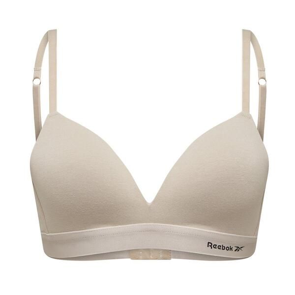 リーボック レディース アンダーウェア ブラジャー Reebok Womens Moulded Bramy Mineral Grey グレー