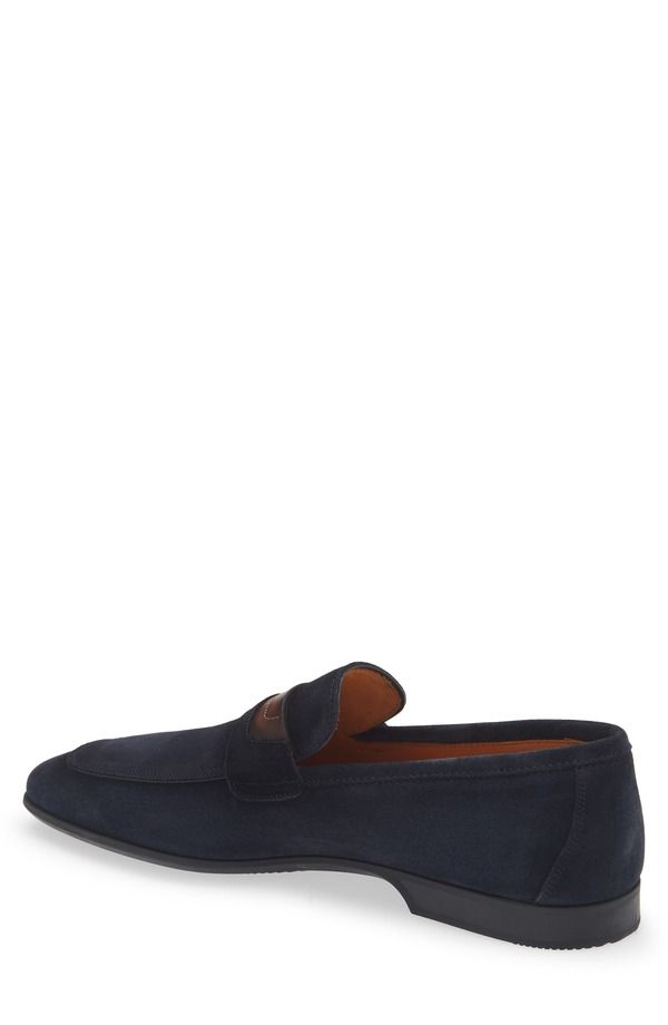 マグナーニ メンズ シューズ ローファー Magnanni Ratan Loafer Navy