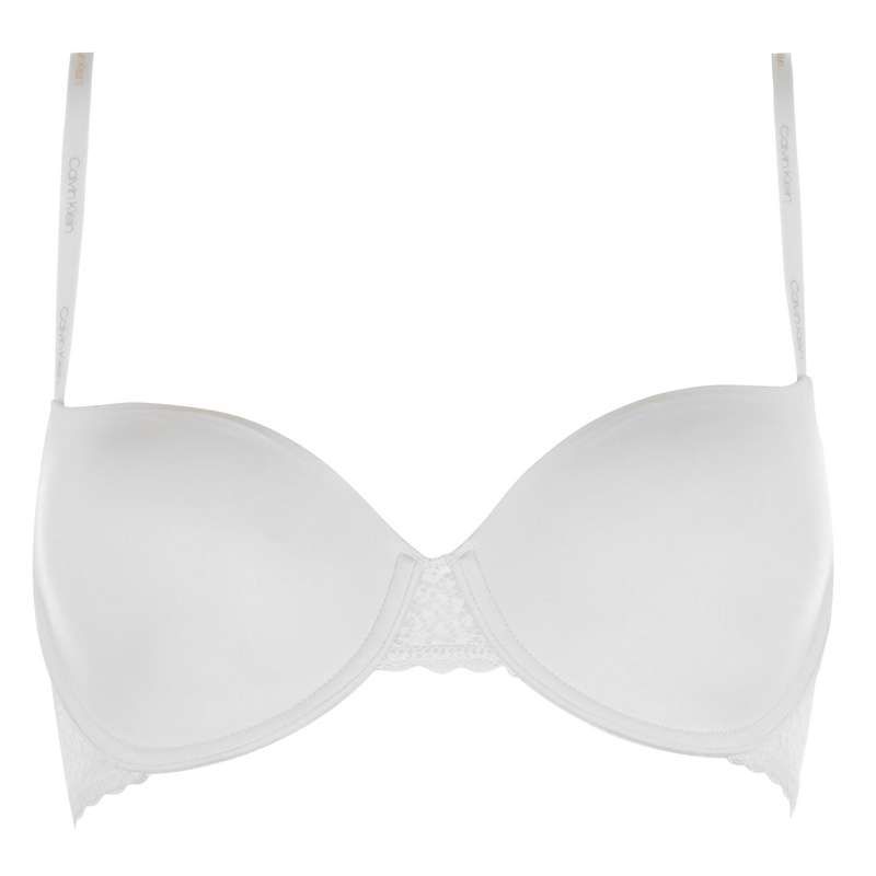 カルバンクライン レディース アンダーウェア ブラジャー Calvin Klein Calvin Flirty Balcony Bra Ivory 101 アイボリー