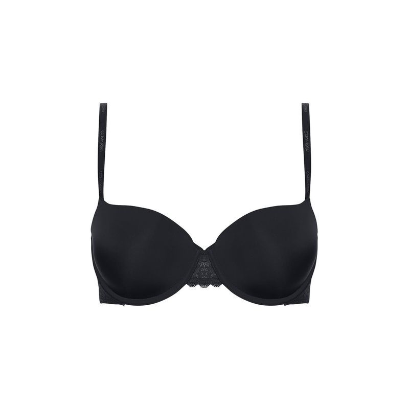 カルバンクライン レディース アンダーウェア ブラジャー Calvin Klein Calvin Flirty Balcony Bra Black 001 ブラック