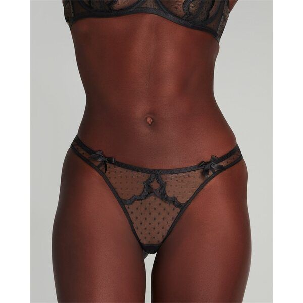 エージェントプロヴォケイター レディース アンダーウェア パンツ Agent Provocateur KATANAH Thong Black ブラック
