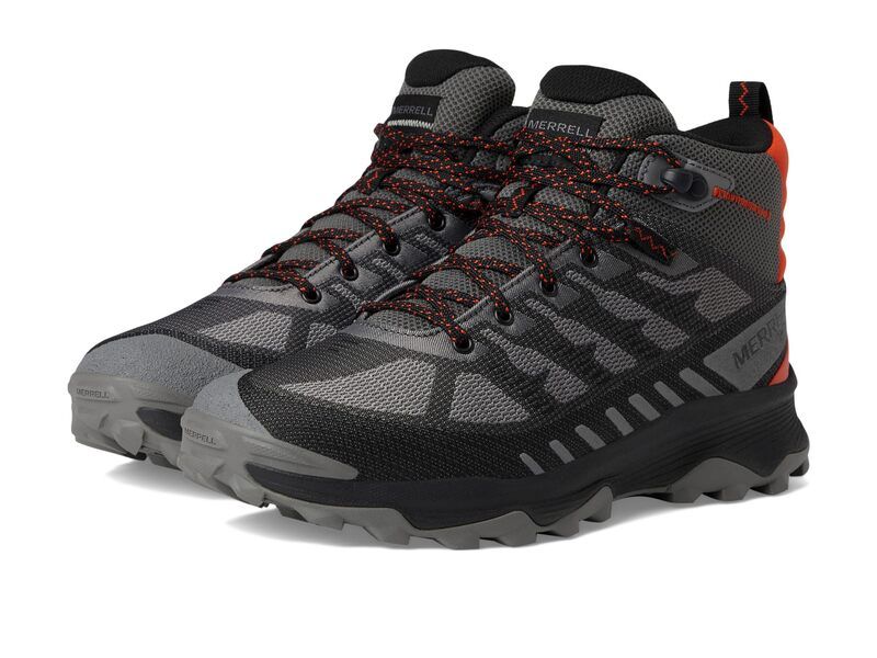 メレル メンズ シューズ ブーツ・レインブーツ Merrell Speed Eco Mid Wp Charcoal チャコール