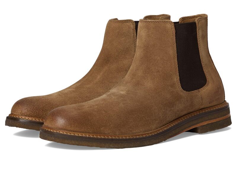 ジョンストンアンドマーフィー メンズ シューズ ブーツ・レインブーツ チェルシーブーツ チェルシー Johnston Murphy Calder Chelsea Boots Snuff Waxed Sue