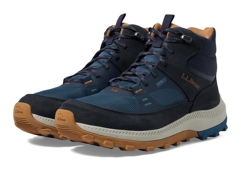 エルエルビーン メンズ シューズ ブーツ・レインブーツ LLBean Access Hiker Mid Carbon Navy ネイビー