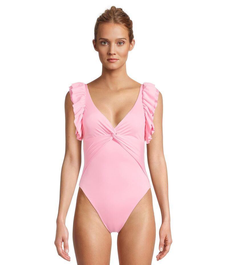 リリーピュリッツァー レディース 水着 上下セット Lilly Pulitzer Stevie Kate OnePiece Conch Shell Pink ピンク
