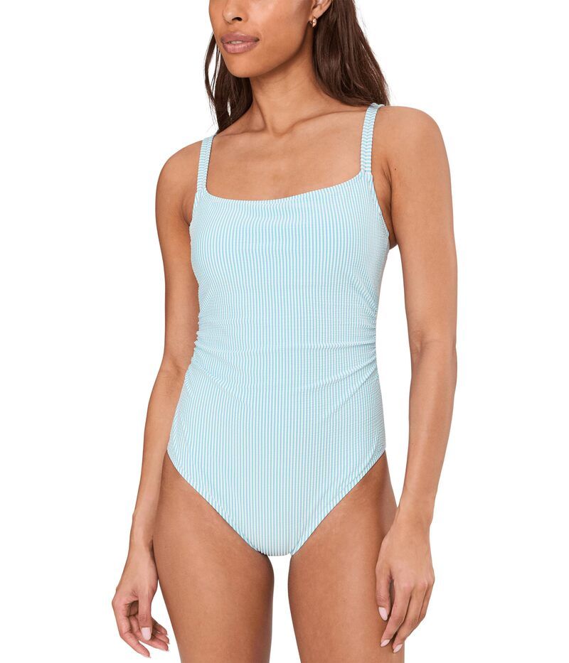 リリーピュリッツァー レディース 水着 上下セット Lilly Pulitzer Napili One Piece Capri Blue Seer ブルー